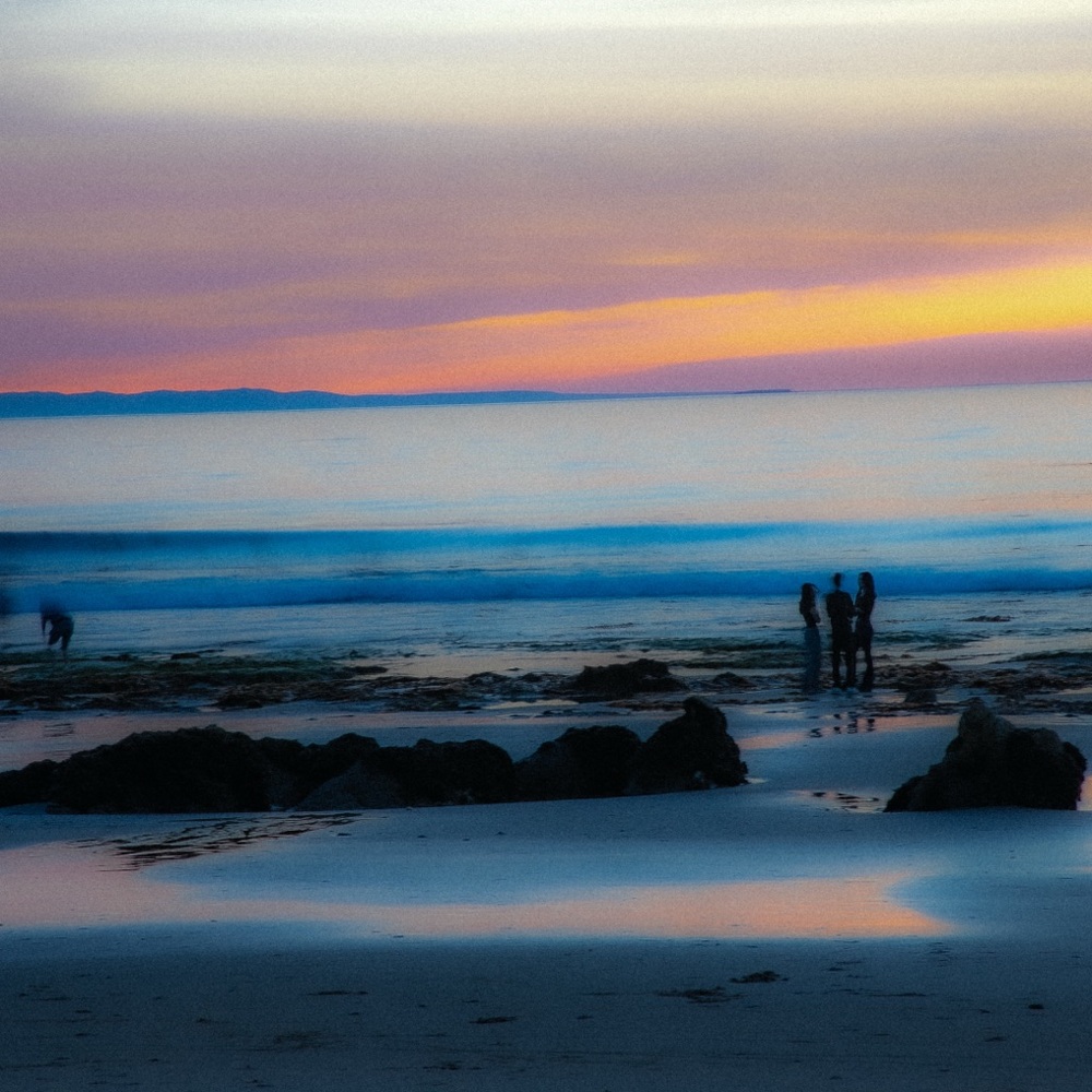 Sunset Beach Art Print